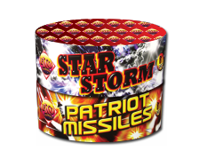 Star Storm & Patriot Missiles 81 Shot Barrages